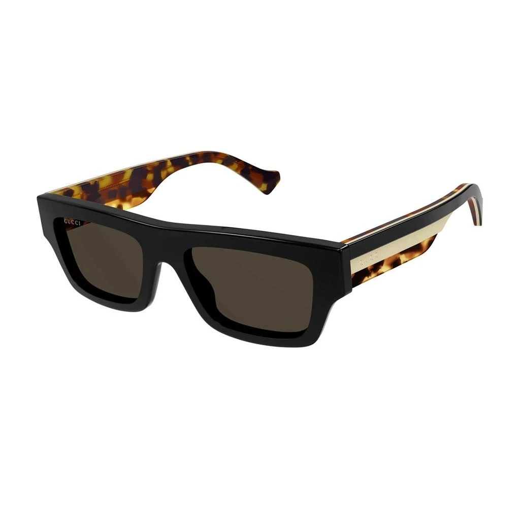 商品Gucci|Gucci Eyewear Rectangle Frame Sunglasses,价格¥2290,第2张图片详细描述