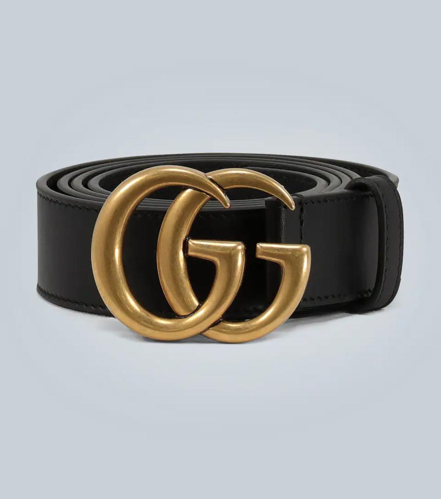 商品Gucci|GG logo真皮腰带,价格¥2920,第3张图片详细描述