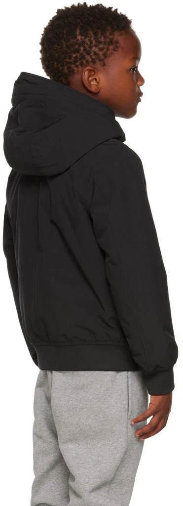 商品Stone Island Junior|Kids Black Soft-Shell-R Jacket,价格¥1802,第3张图片详细描述