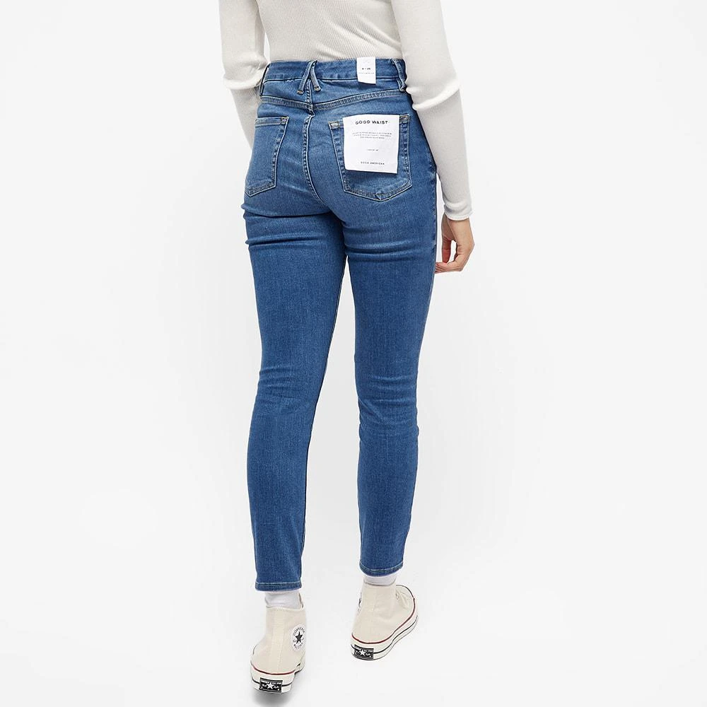 商品Good American|Good American Good Waist Skinny Jeans,价格¥439,第4张图片详细描述