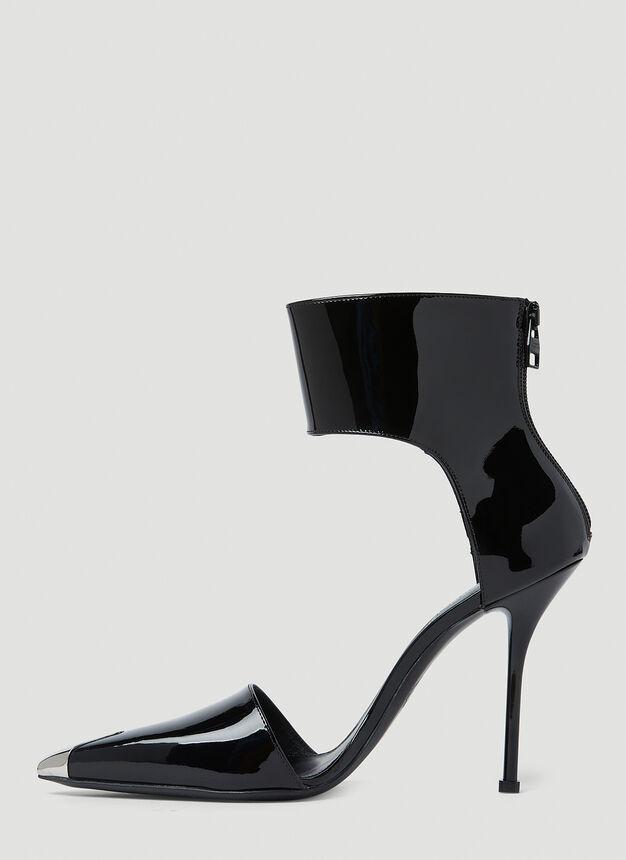 商品Alexander McQueen|Toe Cap High Heels in Black,价格¥6951,第5张图片详细描述