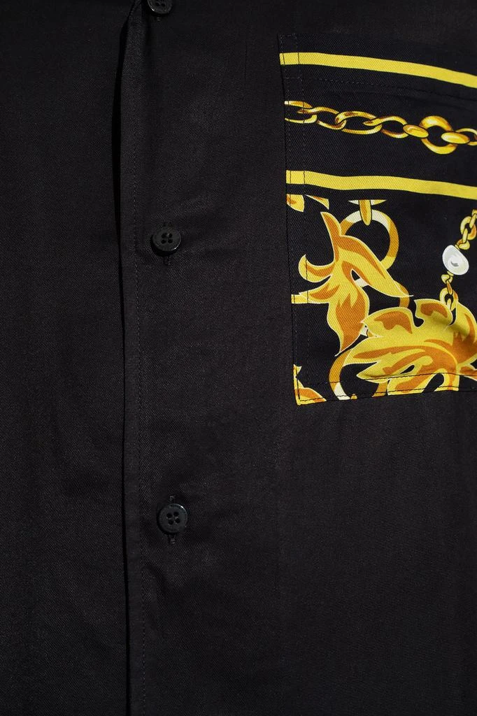 商品Versace|Versace Jeans Couture Chain Couture Printed Short-Sleeved Shirt,价格¥1891,第4张图片详细描述