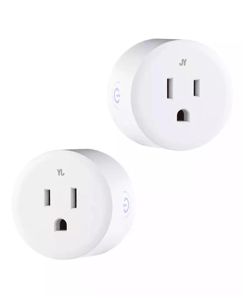 商品JONATHAN Y|Smart Plug - Wi-Fi Remote App Control for Lights Appliances, Set of 2,价格¥329,第4张图片详细描述