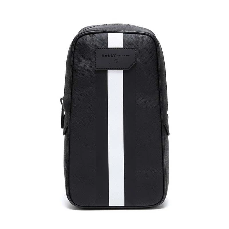 商品Bally|BALLY 男士黑色斜挎包 6224082单肩/斜挎包,价格¥4464,第1张图片