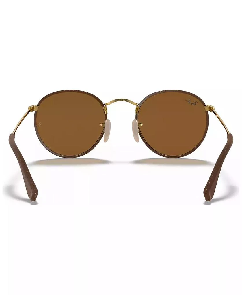 商品Ray-Ban|Men's Sunglasses, RB3475Q 50 ROUND CRAFT,价格¥1058,第4张图片详细描述