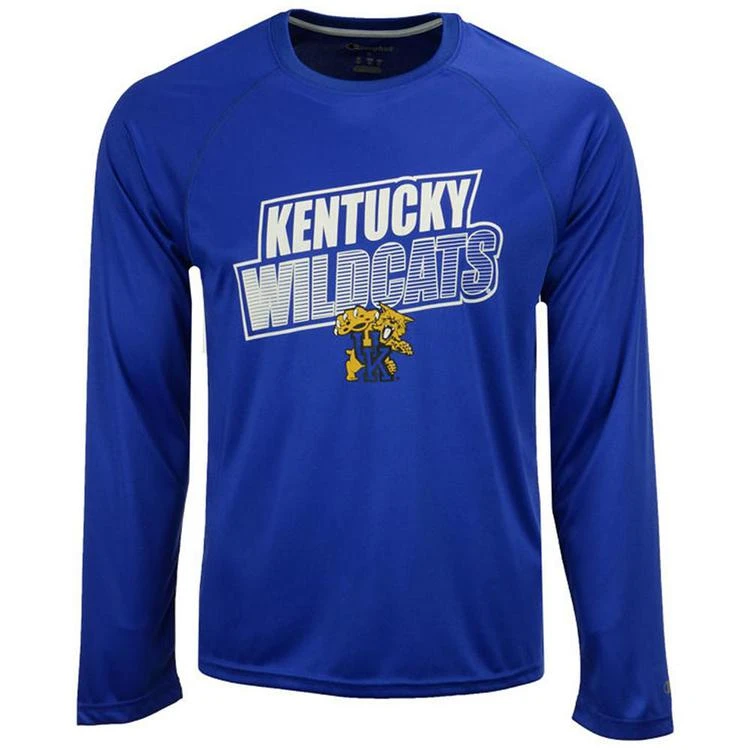 商品CHAMPION|Men's Kentucky Wildcats Practice Squad Long Sleeve T-Shirt,价格¥216,第1张图片