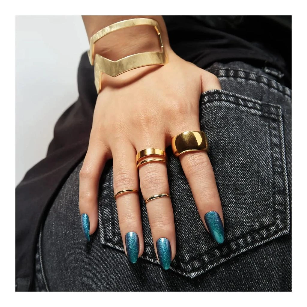 商品[国内直发] MODELONES|Bet on You - 24 Fake Nails 12 Sizes Short Almond Press on Nails Kit,价格¥90,第4张图片详细描述