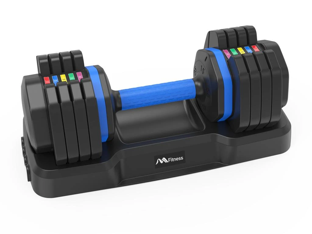 商品Streamdale Furniture|Streamdale 55 lb Adjustable Dumbbell with Anti-Slip Handle,价格¥1182,第2张图片详细描述