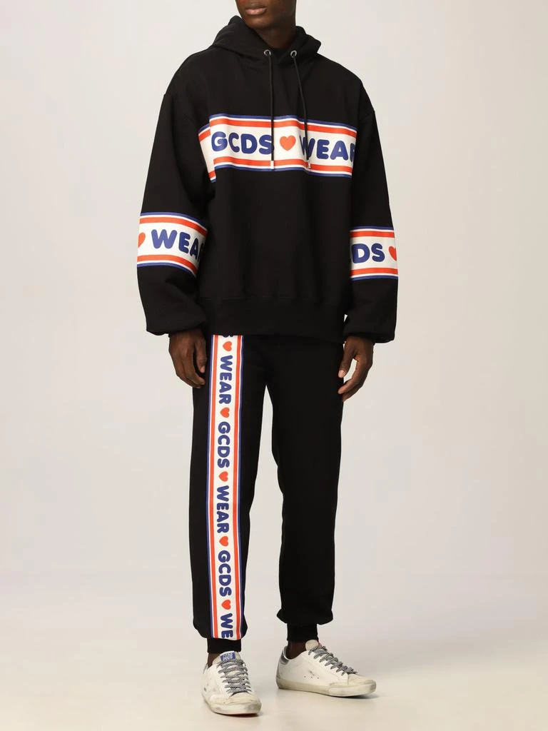 商品GCDS|Lovely Gcds cotton sweatshirt with logo,价格¥1404,第2张图片详细描述