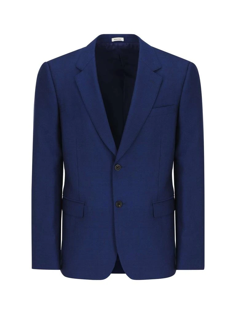 商品Alexander McQueen|Alexander McQueen Single-Breasted Tailored Blazer,价格¥11391,第1张图片