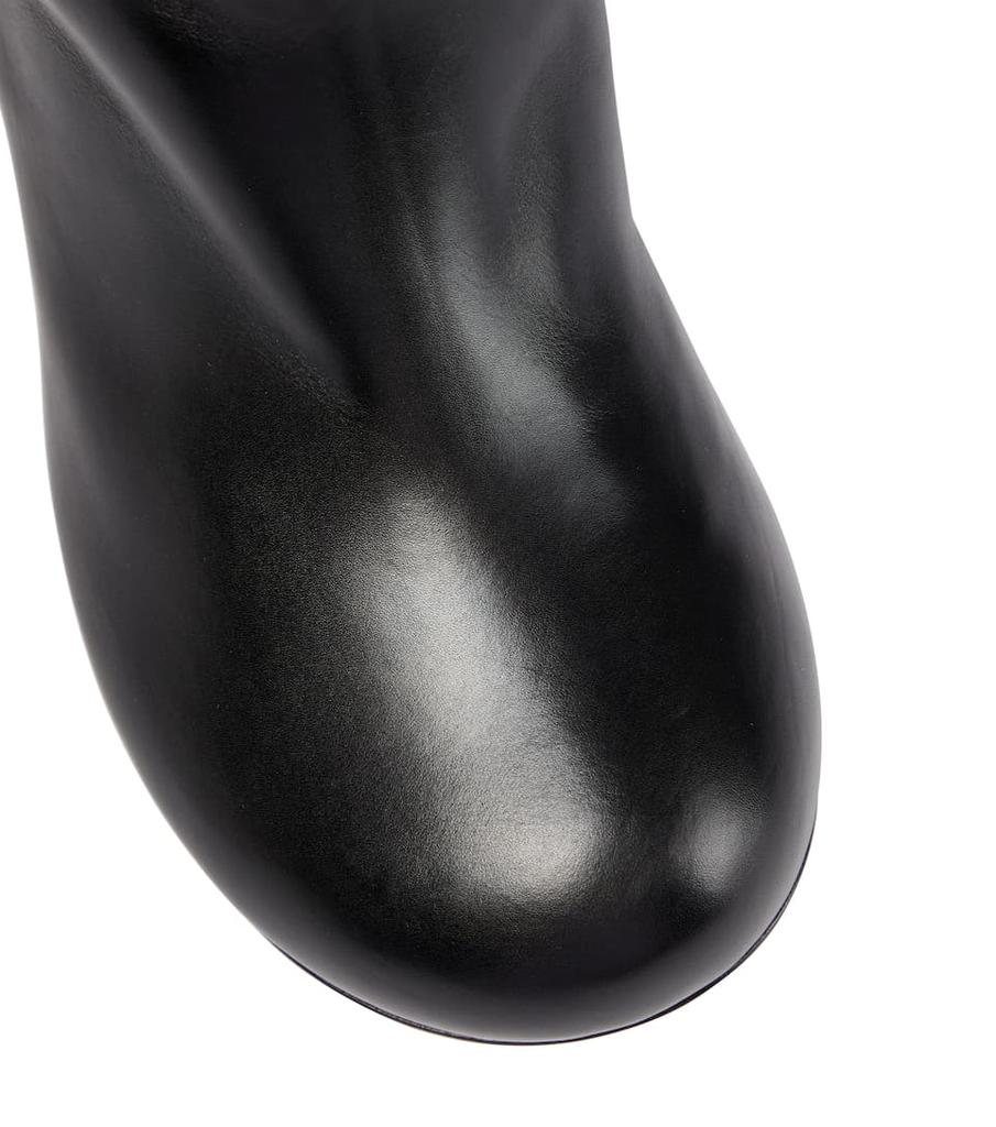 Admiral leather knee-high boots商品第6张图片规格展示