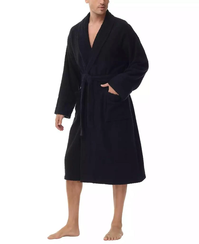 商品INK+IVY|Men's All Cotton Terry Robe,价格¥374,第4张图片详细描述