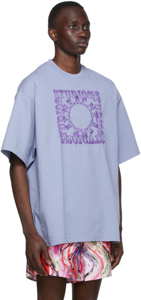 Purple Circus Lettering T-Shirt商品第2张图片规格展示