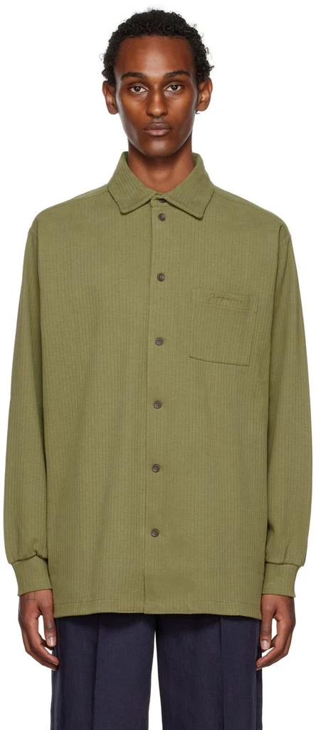 商品Jacquemus|Green 'La Chemise Machou' Shirt,价格¥1437,第1张图片