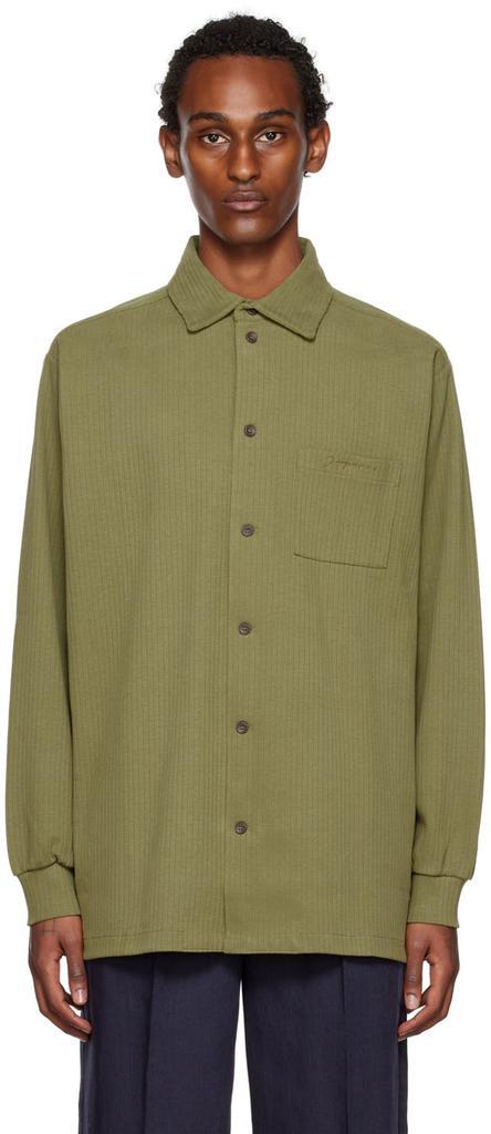 商品Jacquemus|Green 'La Chemise Machou' Shirt,价格¥1897,第1张图片