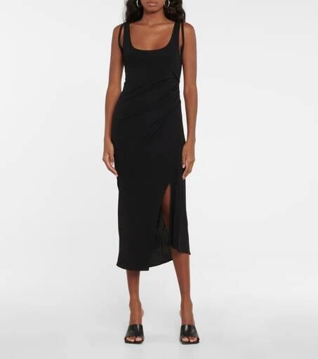 商品Helmut Lang|Multi-Slit中长连衣裙,价格¥2107,第2张图片详细描述