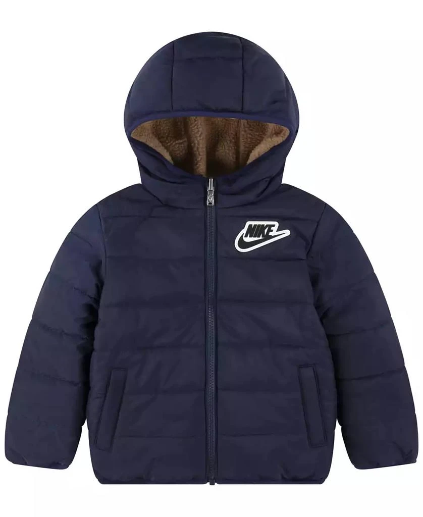 商品NIKE|Toddler Boys Reversible Faux-Sherpa Jacket,价格¥498,第1张图片