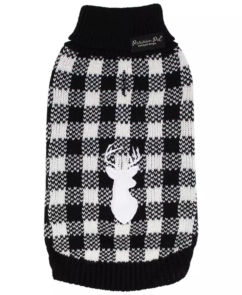 商品Macy's|Buffalo Checkered Dog Sweater,价格¥225,第1张图片