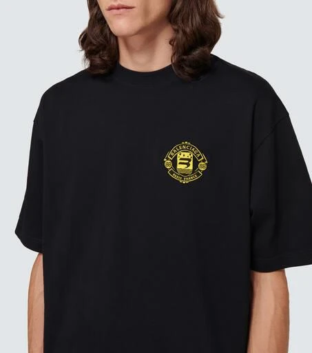 商品Balenciaga|Crest medium-fit T-shirt,价格¥4152,第5张图片详细描述