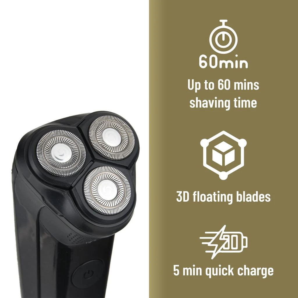 商品PURSONIC|Mario Lopez Men's Rechargeable Electric Shaver,价格¥330,第2张图片详细描述