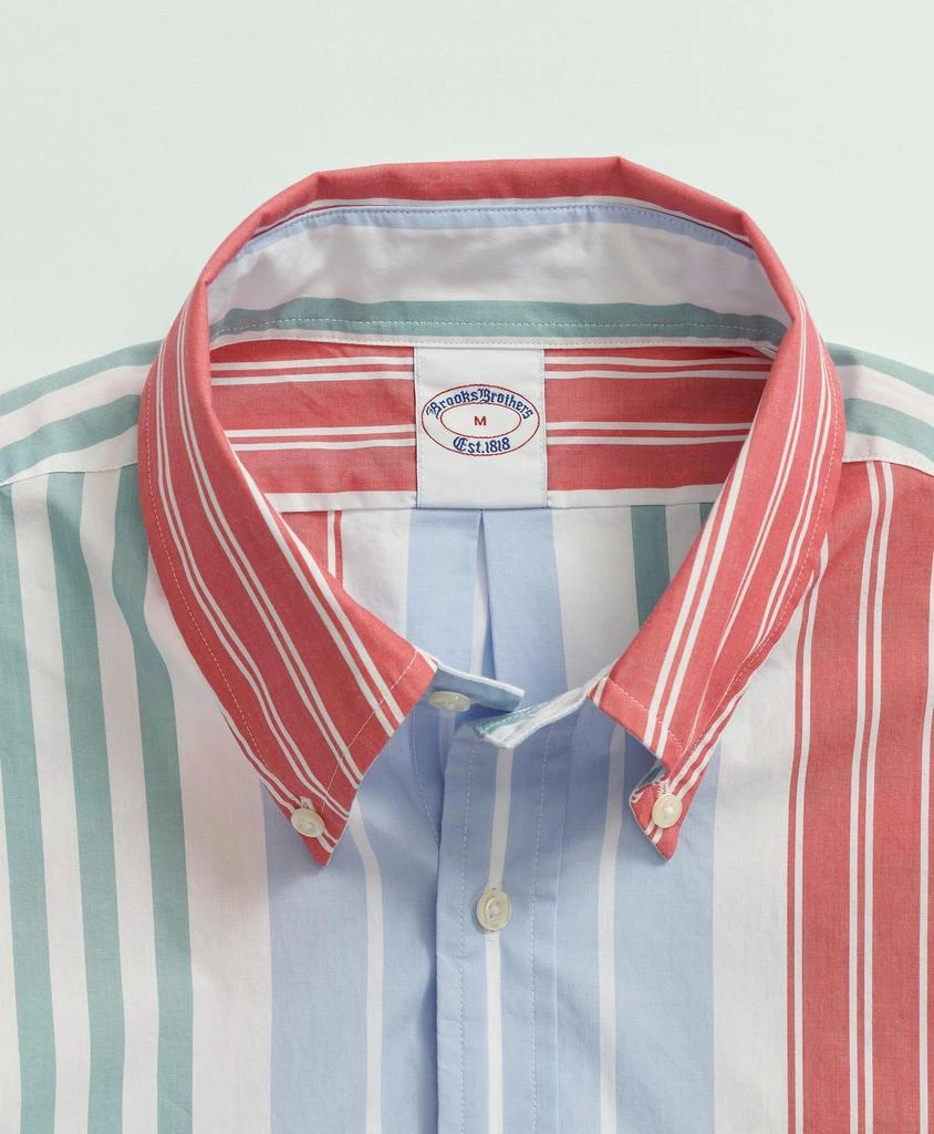 商品Brooks Brothers|Friday Shirt, Poplin Striped,价格¥414,第3张图片详细描述