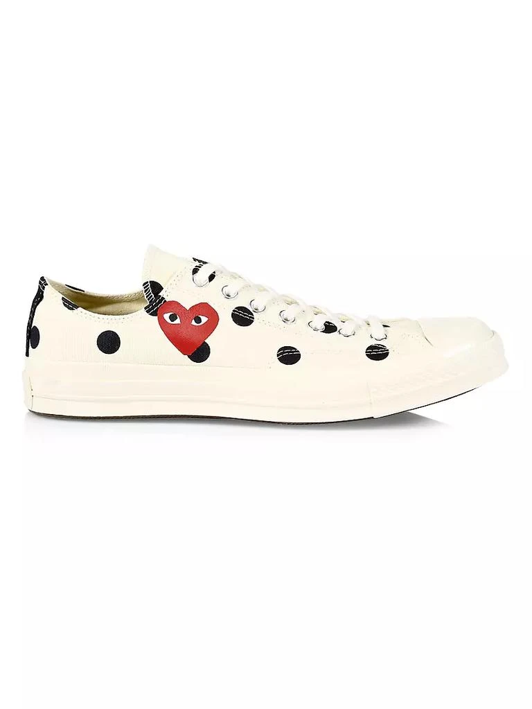 商品Comme des Garcons|CdG PLAY x Converse Unisex Chuck Taylor All Star Polka Dot Low-Top Sneakers,价格¥1124,第1张图片