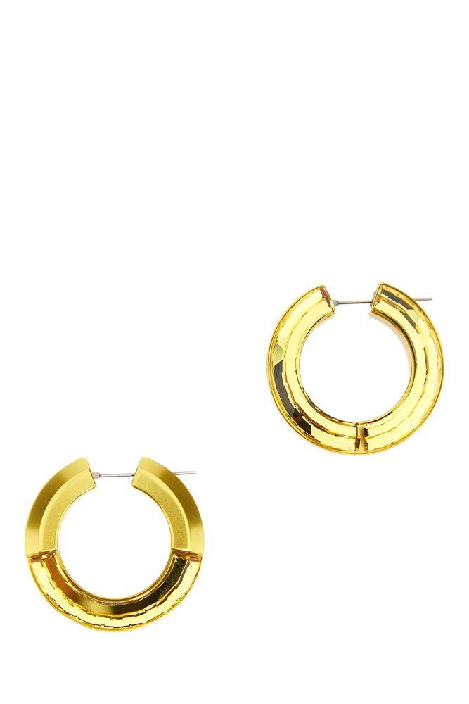 Swarovski Lucent Round Hoop Earrings商品第1张图片规格展示