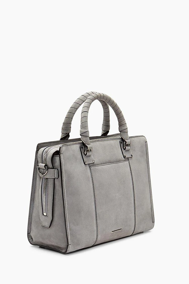商品Rebecca Minkoff|Bree中号顶部拉链手提包,价格¥1611,第3张图片详细描述