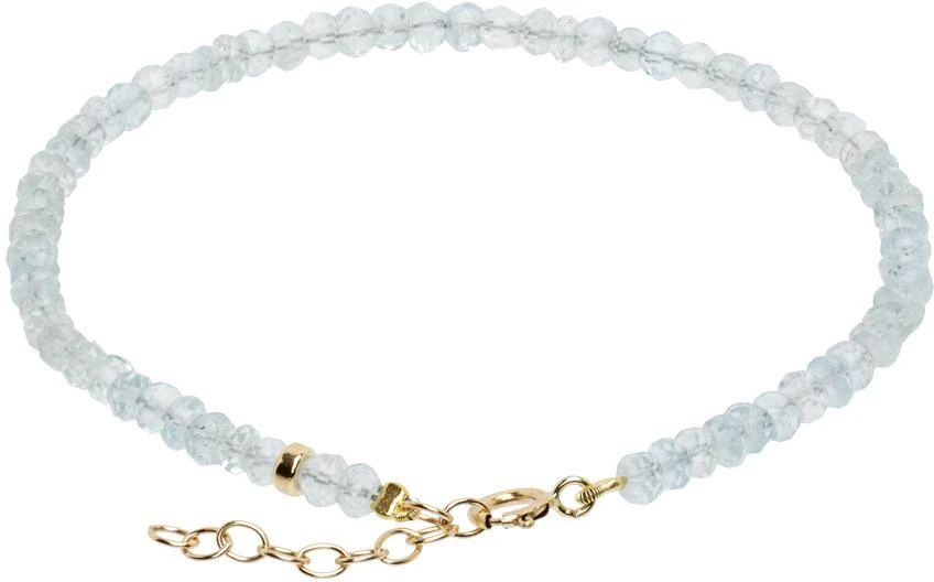 商品Jia Jia|Blue March Birthstone Aquamarine Bracelet,价格¥1573,第2张图片详细描述