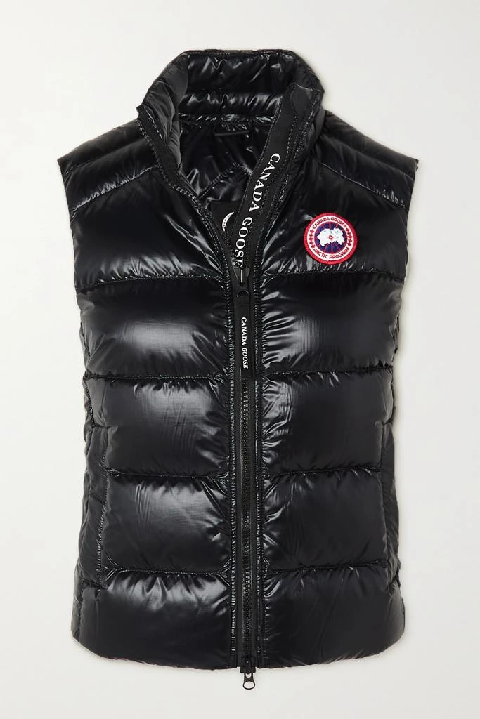 商品Canada Goose|Cypress 绗缝再生格子布羽绒背心,价格¥3499,第1张图片