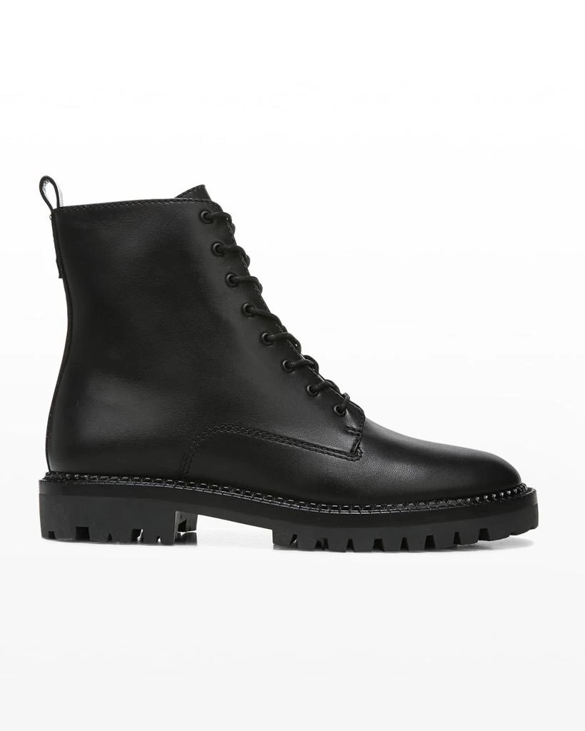 商品Vince|Cabria Lug-Sole Leather Water-Repellant Combat Boots,价格¥1065,第1张图片