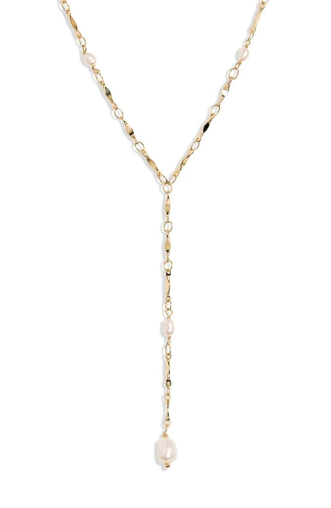 商品Nordstrom|Demi-Fine Faux Pearl Y-Necklace,价格¥95,第1张图片