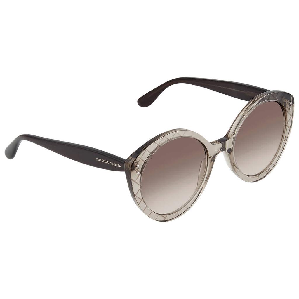 Bottega Veneta Brown Cat Eye Ladies Sunglasses BV0234S 002 53商品第1张图片规格展示