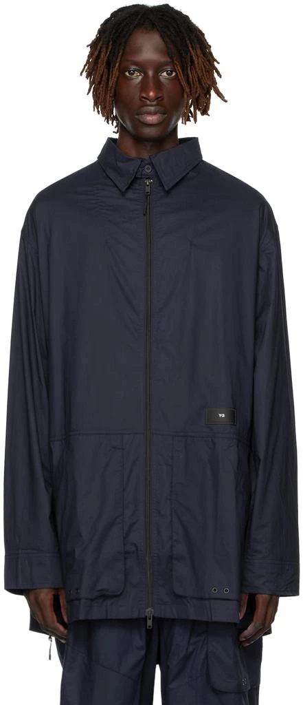 商品Y-3|Navy Two-Way Zip Jacket,价格¥1193,第1张图片