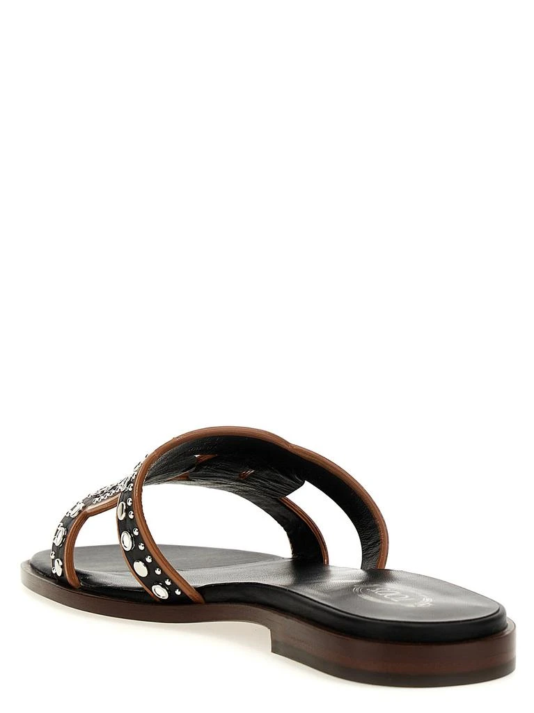 商品Tod's|Maxi Catena Sandals Black,价格¥3198,第3张图片详细描述