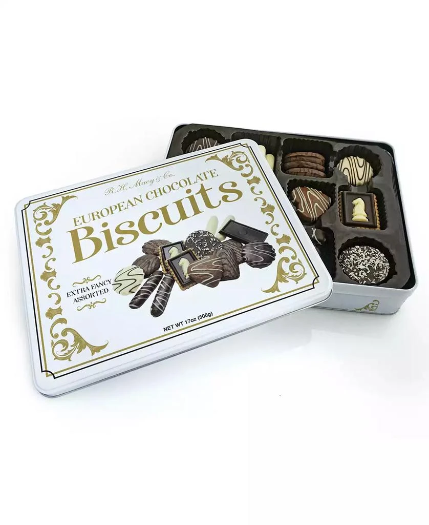 商品R.H. Macy & Co.|European Chocolate Biscuit Tin,价格¥90,第4张图片详细描述