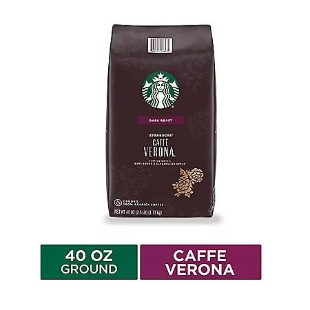 商品Starbucks|Starbucks Caffe Verona Ground Coffee, Dark Roast (40 oz.),价格¥165,第2张图片详细描述
