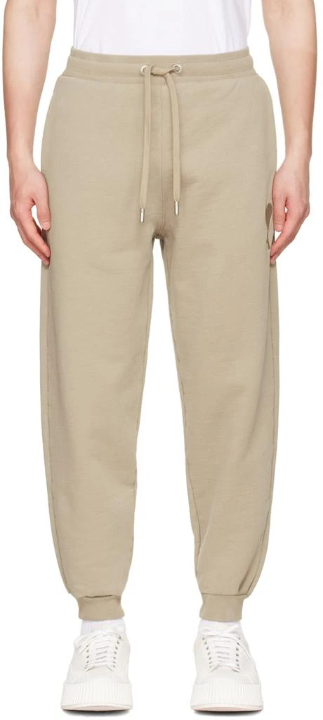 商品AMI|Beige Ami de Cœur Lounge Pants,价格¥1980,第1张图片