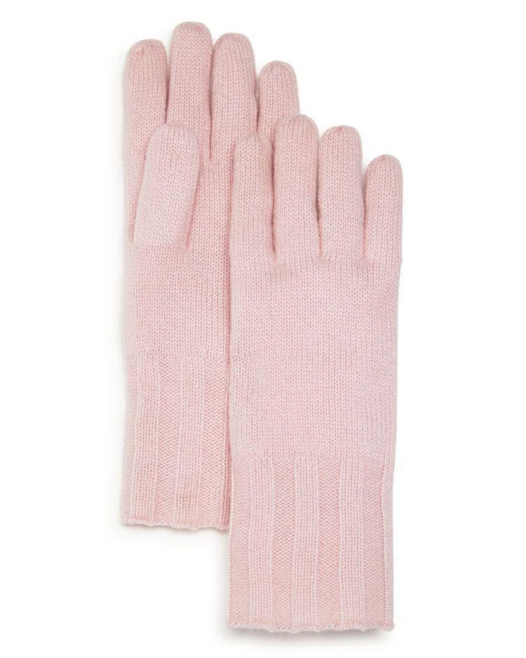 商品Bloomingdale's|C by Bloomingdale's Ribbed Cashmere Gloves - Exclusive,价格¥586,第1张图片