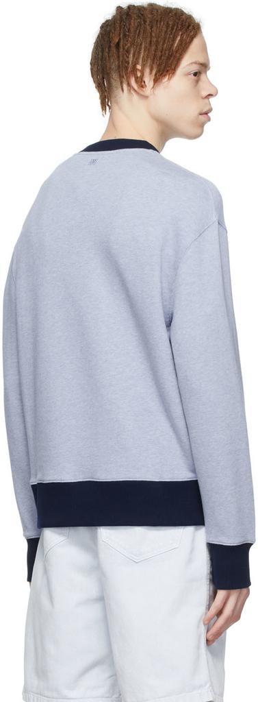 商品AMI|Blue Paris Sweatshirt,价格¥1856,第5张图片详细描述