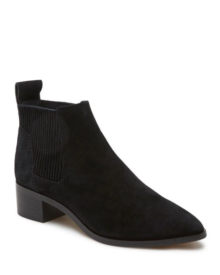 商品Dolce Vita|Macie Suede Chelsea Block Heel Booties,价格¥838,第1张图片