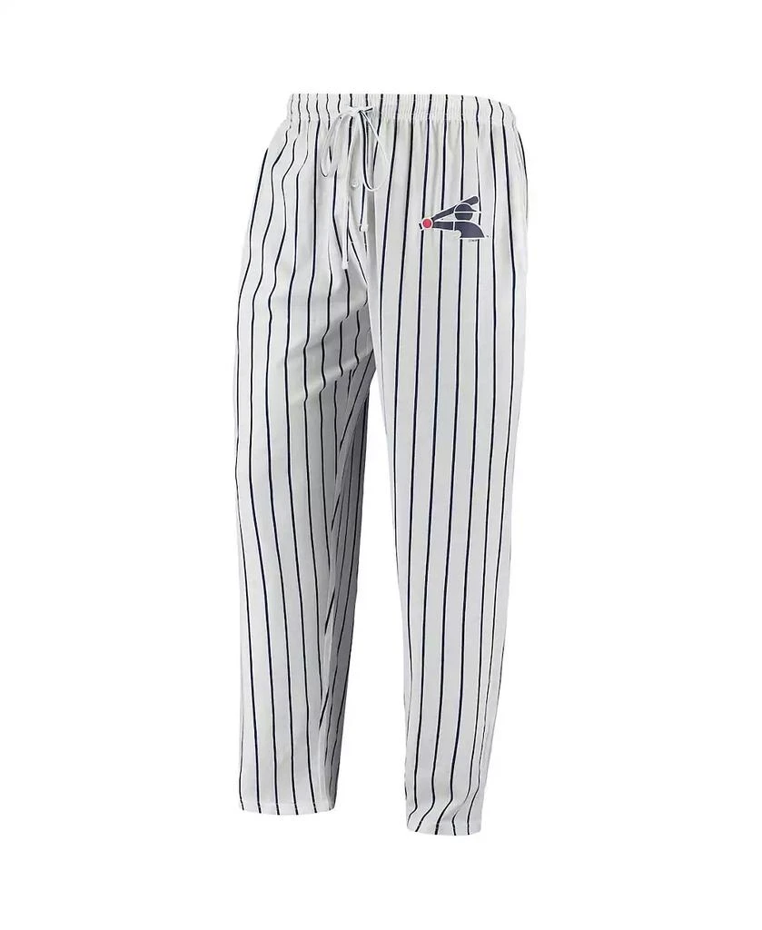 商品Concepts Sport|Men's White, Navy Chicago White Sox Logo Vigor Pinstripe Pants,价格¥347,第3张图片详细描述