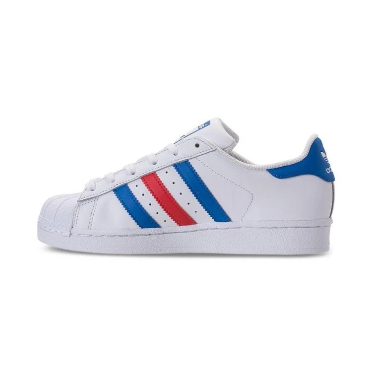 商品Adidas|男童Boys' Superstar Casual Sneakers from Finish Line,价格¥374,第5张图片详细描述