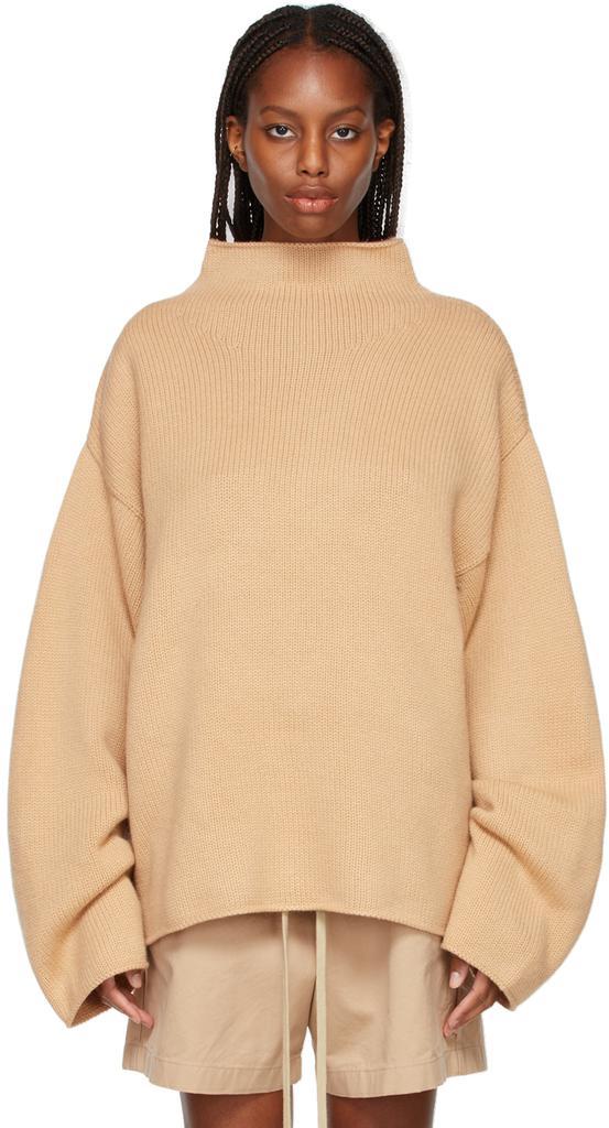 商品Fear of god|Brown Cashmere Turtleneck,价格¥10964,第1张图片