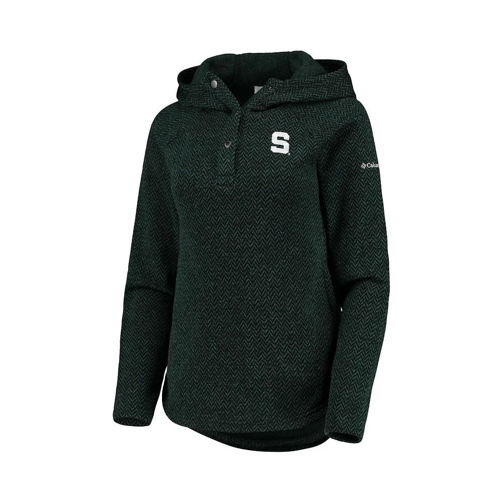 商品Columbia|Women's Green Michigan State Spartans Darling Days Raglan Fleece Pullover Hoodie,价格¥475,第2张图片详细描述