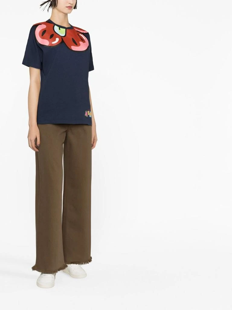 商品Kenzo|KENZO - Boke Flower Cotton T-shirt,价格¥1358,第4张图片详细描述