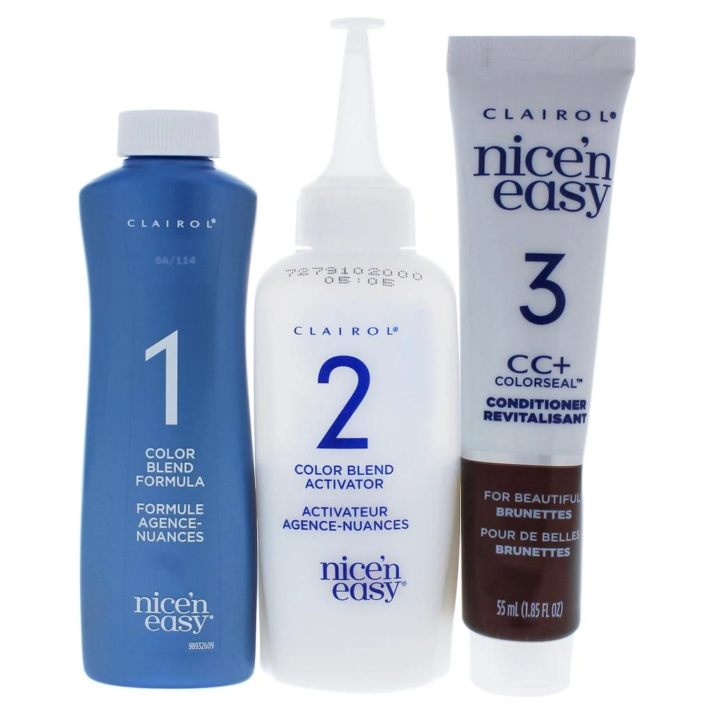 商品Clairol|Nice n Easy Permanent Color - 6A 114 Light Ash Brown For Women 1 Application Hair Color,价格¥103,第2张图片详细描述