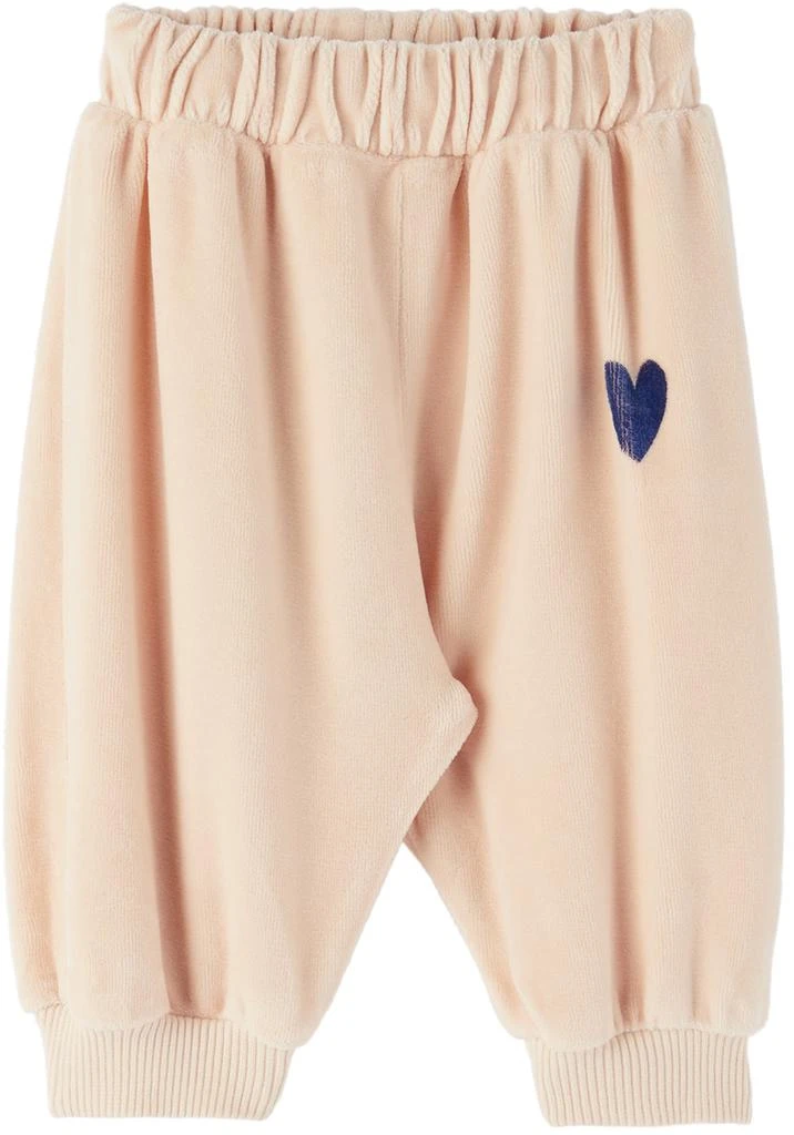 商品BOBO CHOSES|Baby Pink Heart Lounge Pants,价格¥137,第1张图片