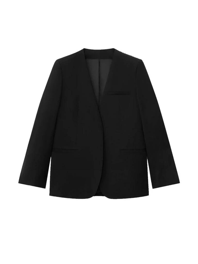 商品Totême|Collarless Suit Blazer,价格¥2371,第1张图片