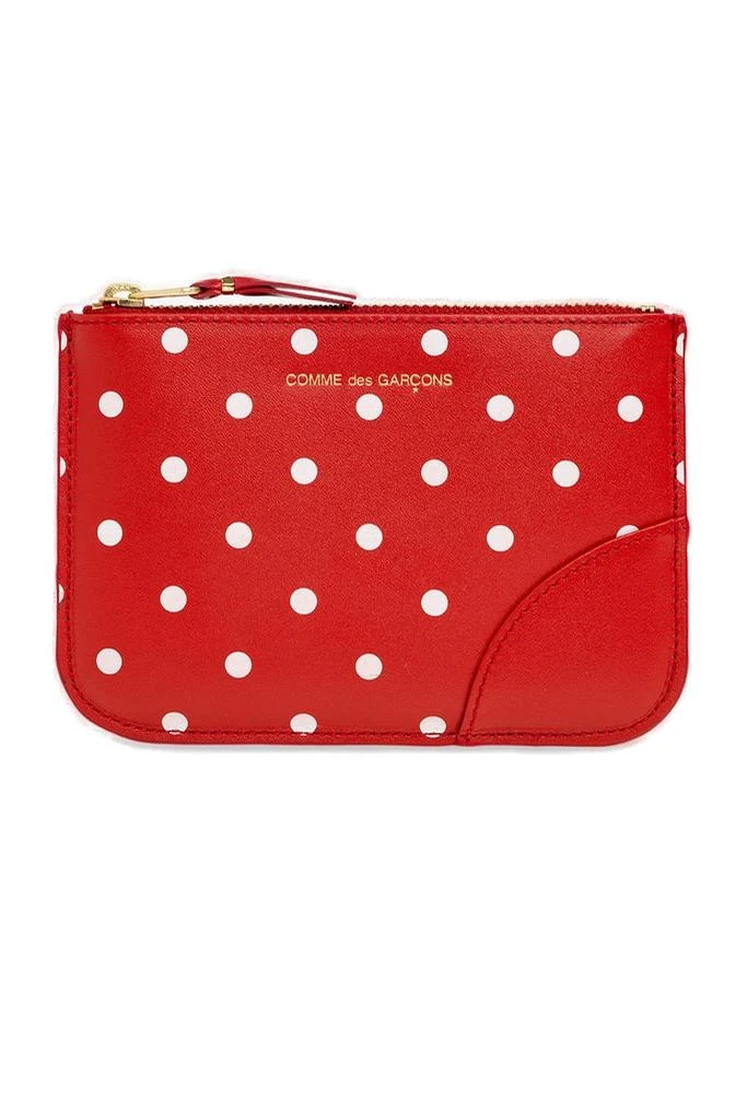 商品Comme des Garcons|Comme des Garçons Wallet Polka Dot Printed Coin Zipped Wallet,价格¥737,第1张图片